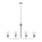 Hello Honey® Robert Stevenson Lighting Holden Metal & Glass 4-Light Linear Chandelier